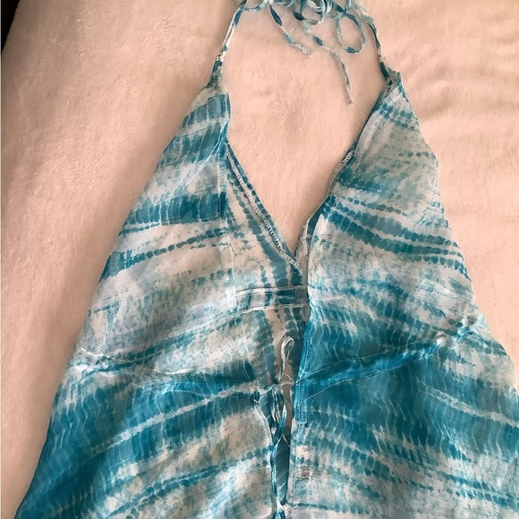 NWOT  Semi Sheer Swim Coverup Long - Picture 12 of 14